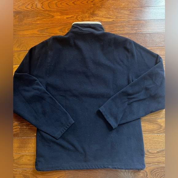 Vintage Old Navy Dark Blue & Yellow Pullover V Neck Size Large - Picture 5 of 5